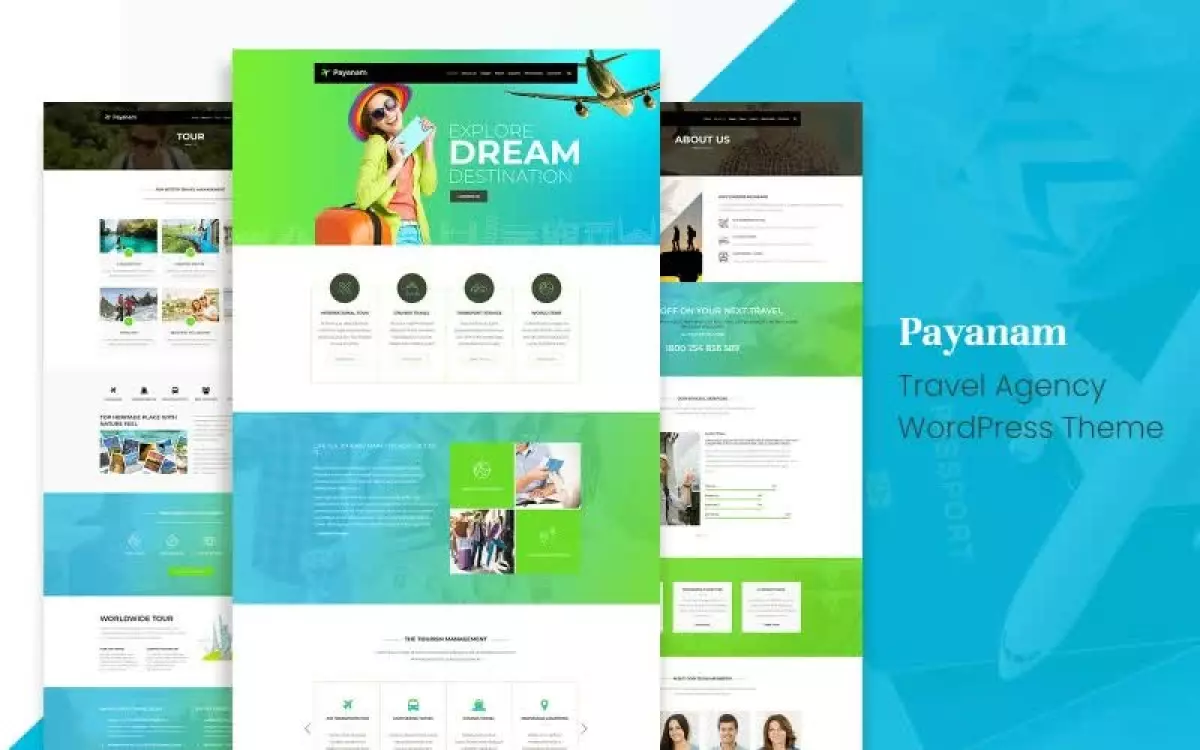 Payanam - Travel WordPress Theme