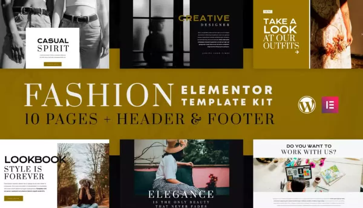 Fashion Spirit - WooCommerce Elementor Template