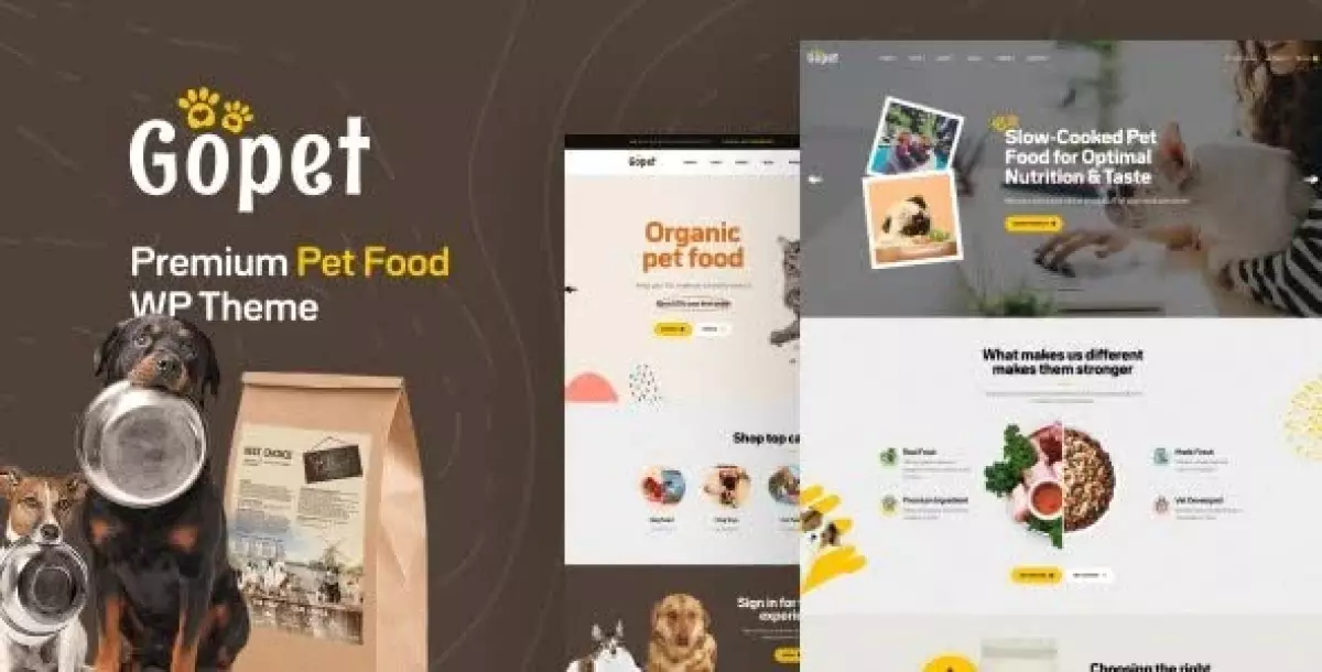 [WISH] Gopet - Pet Food WooCommerce WordPress