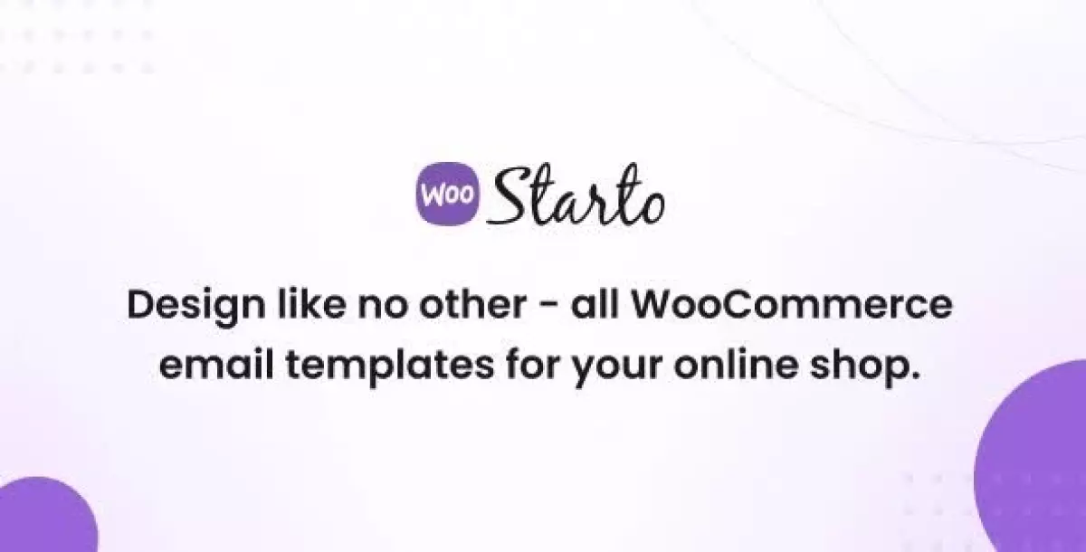 [WISH] Starto - WooCommerce Responsive Email