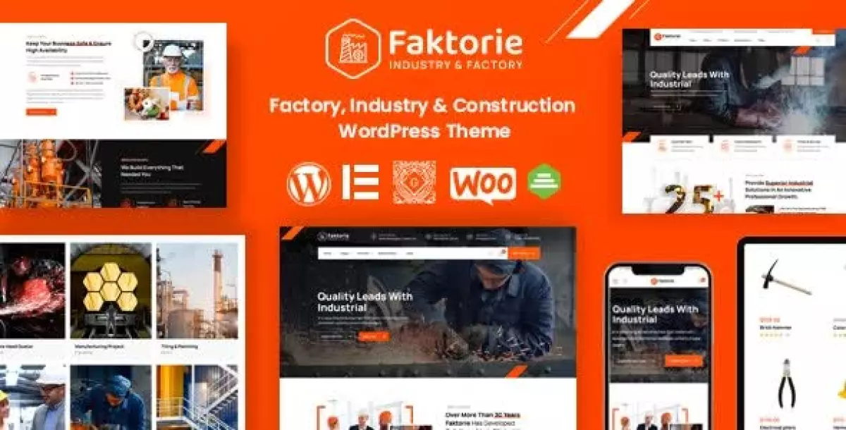 [WISH] Faktorie - Industry &amp; Factory WordPress