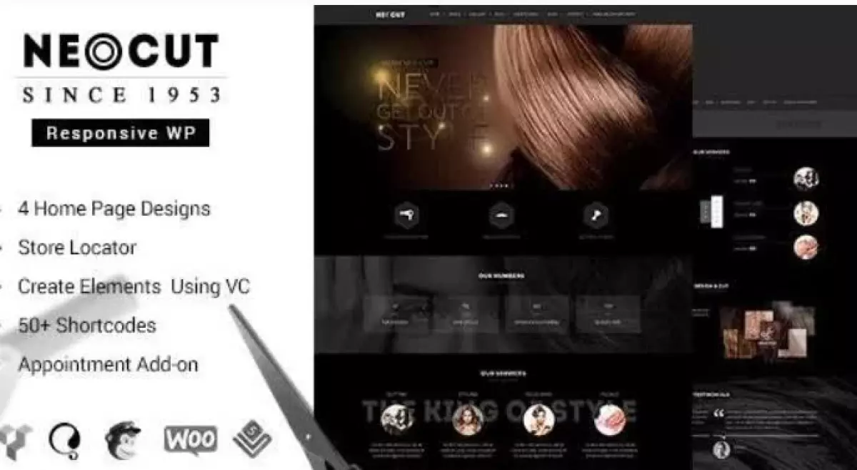 Neo Salon | Barber Shop WordPress Theme