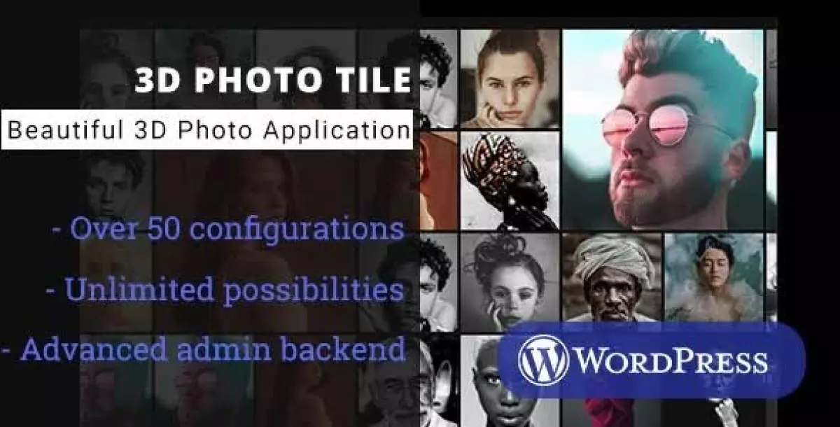 [WISH] 3D Photo Tile - WordPress Media