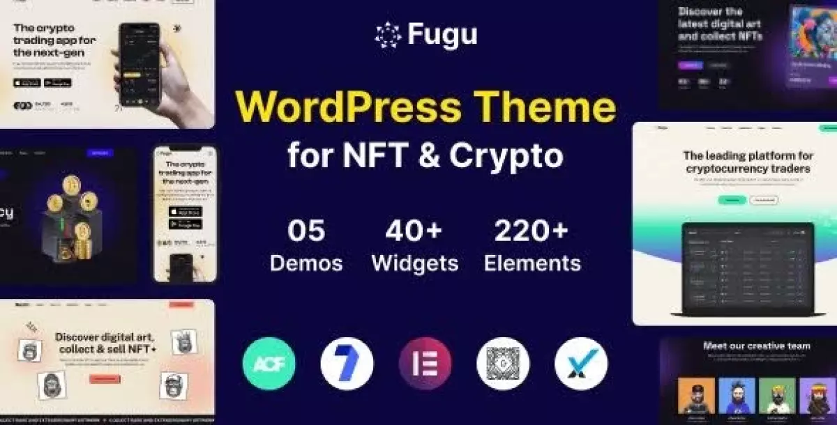 [WISH] Fugu - NFT &amp; Crypto WordPress