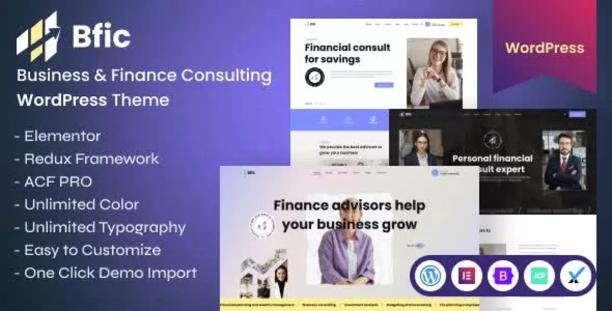 [WISH] Bfic - Business &amp; Finance Consulting WordPress