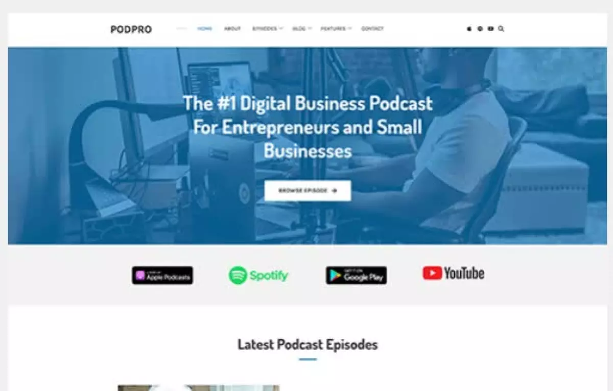 Theme Junkie – PodPro