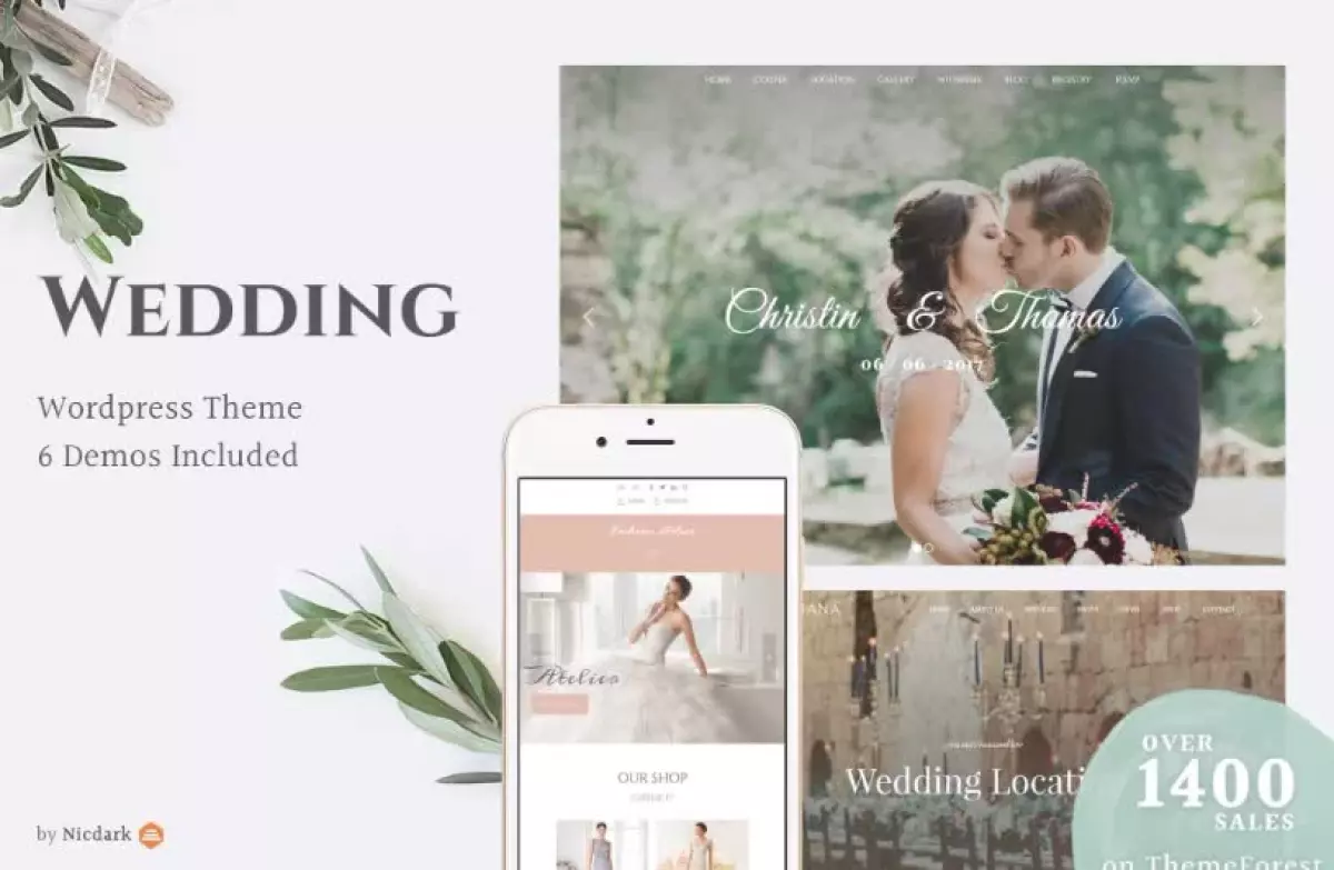 Wedding WordPress Theme