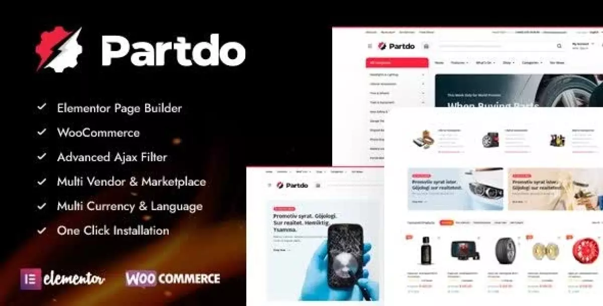 [WISH] Partdo - Auto Parts and Tools Shop WooCommerce