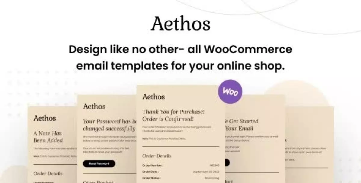 [WISH] Aethos - WooCommerce Responsive Email