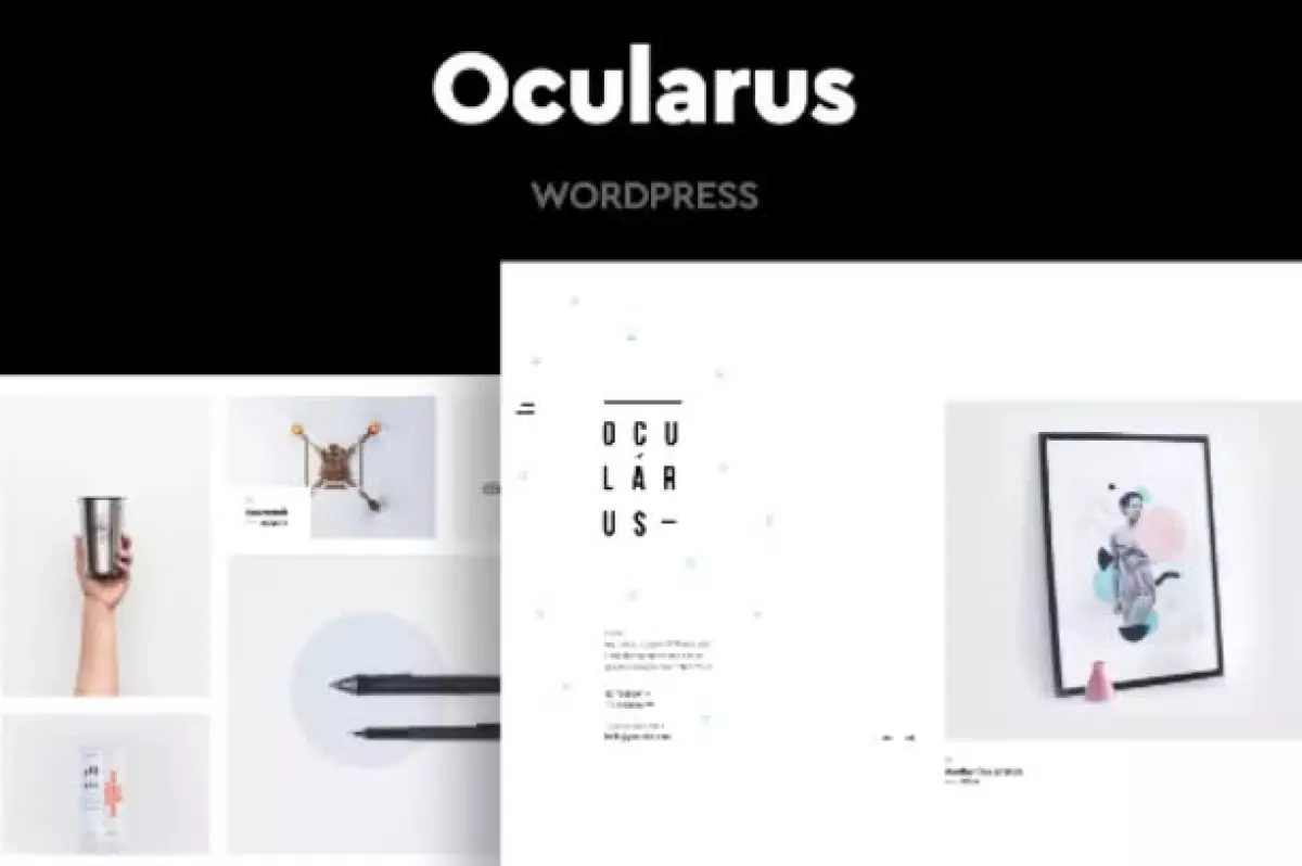 Ocularus - Minimal Photography WordPress Theme