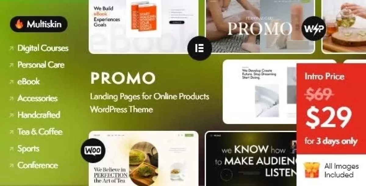 [WISH] Promo - Landing Pages for Online Products WordPress