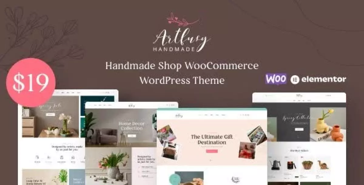 Artfusy – Handmade & Crafts Shop WordPress Theme