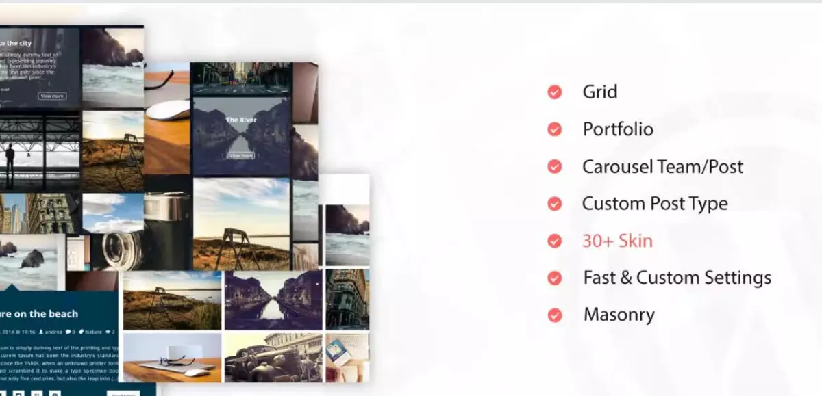 Fast & Custom Grid - Wordpress Plugin