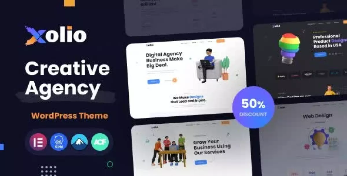 [WISH] Xolio - Creative Agency &amp; Portfolio WordPress