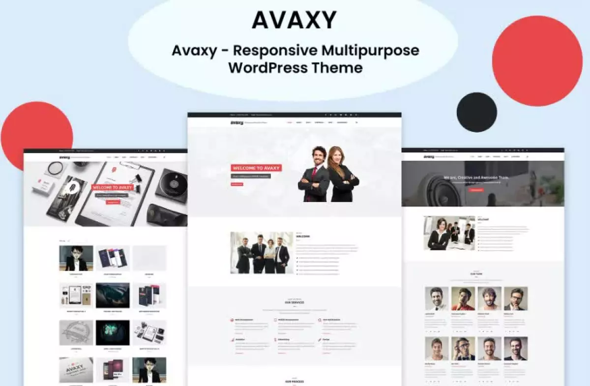 Avaxy - Multipurpose WordPress Theme