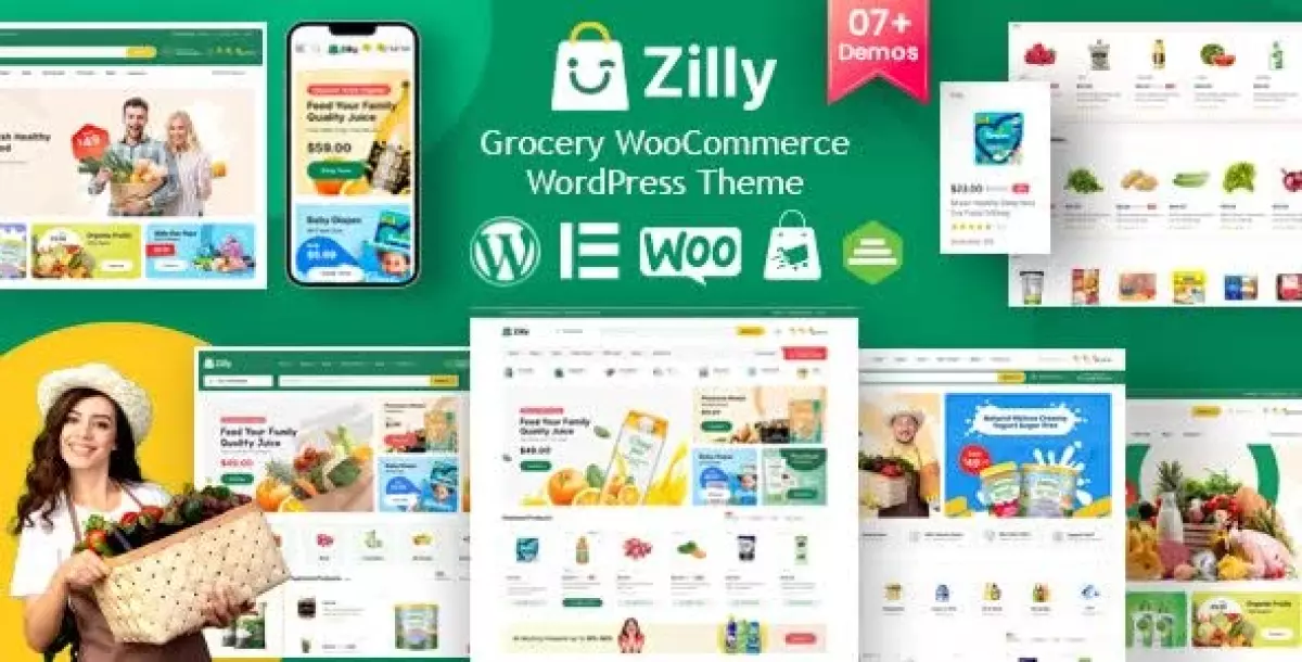 [WISH] Zilly - Grocery Store WooCommerce WordPress