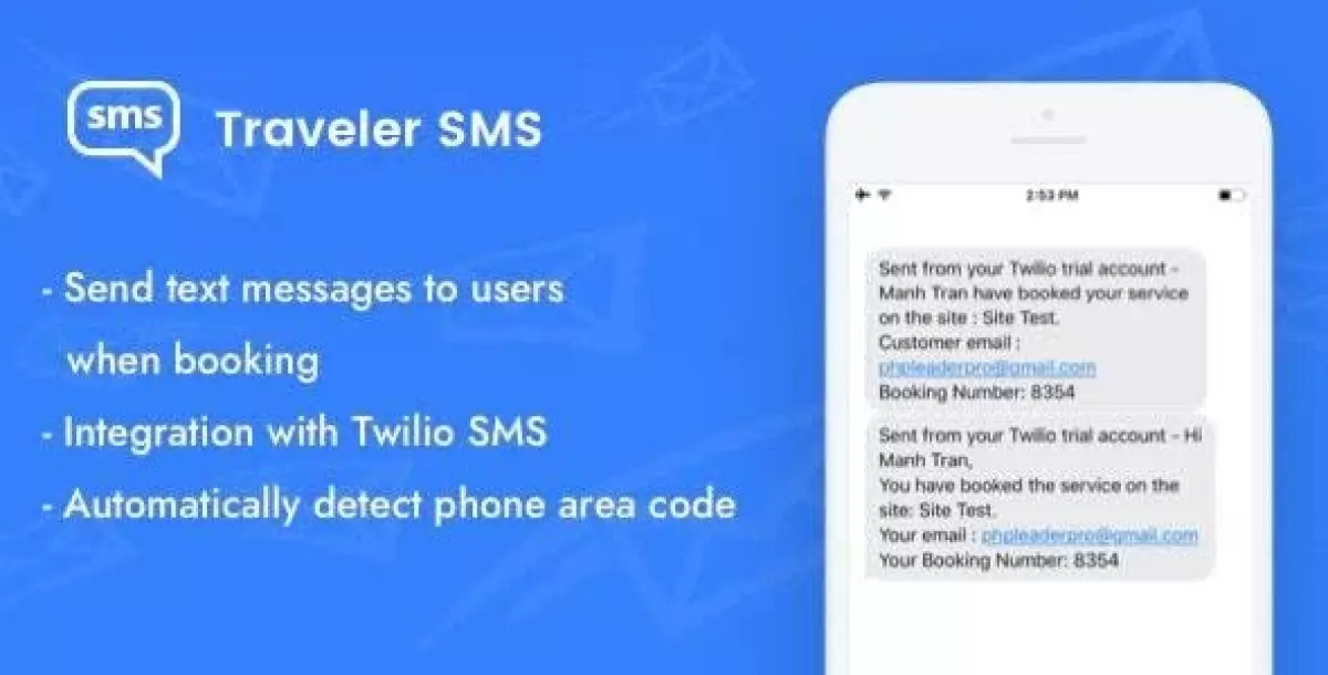 [WISH] Traveler SMS