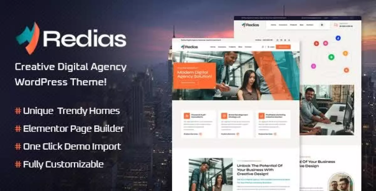 [WISH] Redias - Creative Digital Agency WordPress