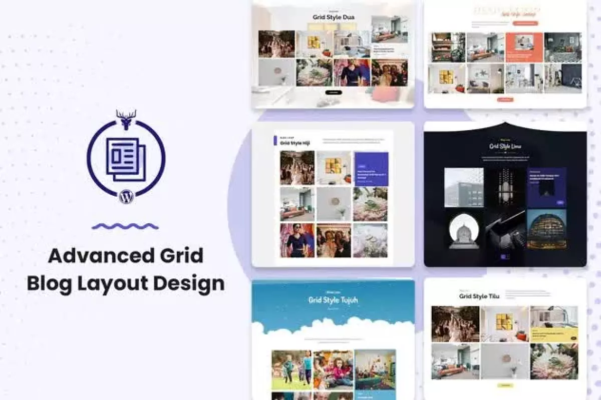 Advanced Grid Blog Layout Design