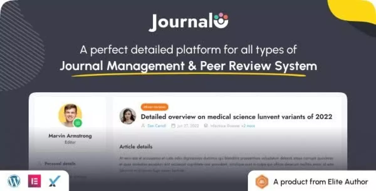 [WISH] Journalo - Journal Research Publication and Peer Review