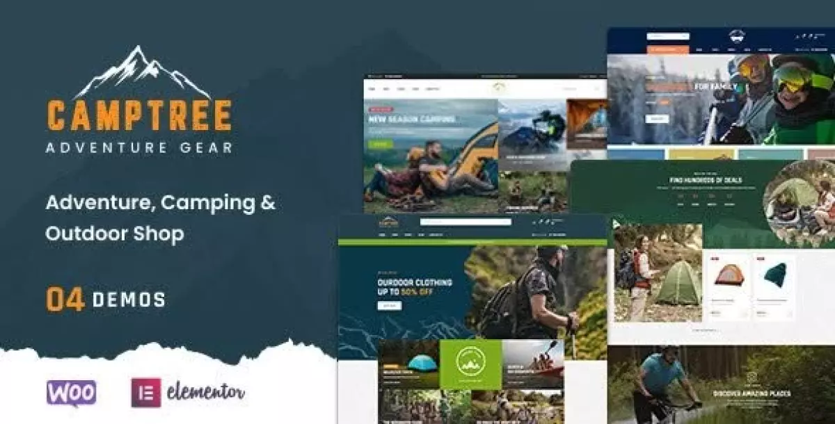 [WISH] Camptree - Outdoor Camping Equipment WooCommerce Elementor