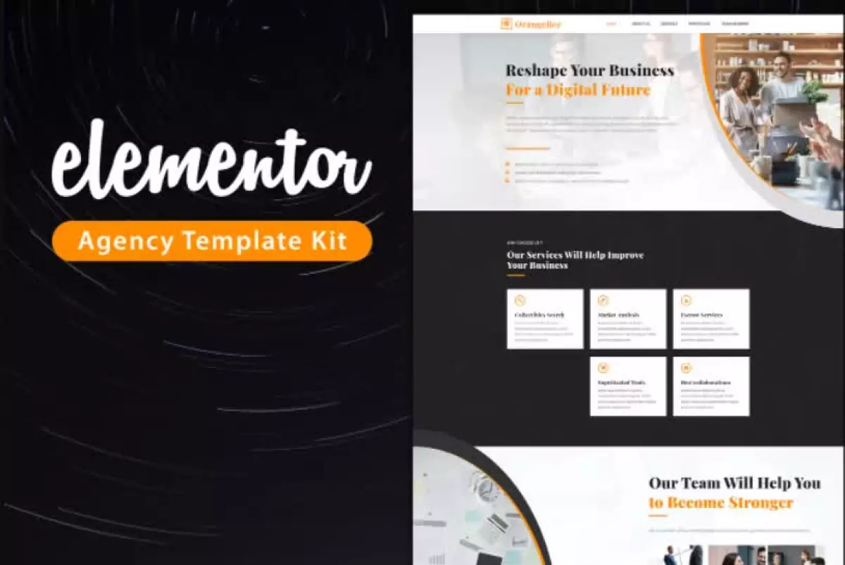 OrangeBee - Agency Template