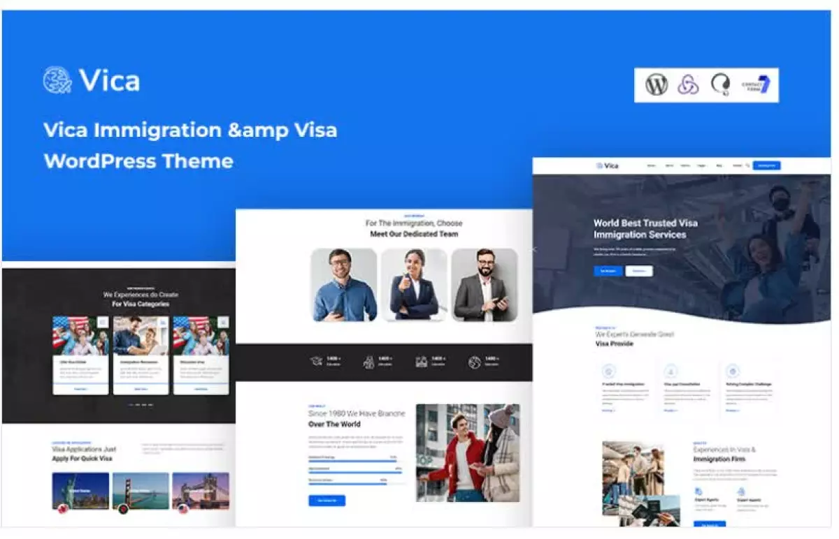 Vica – Immigration & Visa WordPress Theme