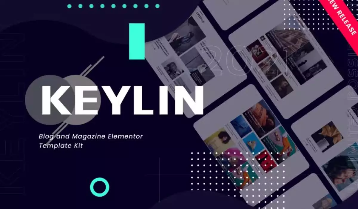 Keylin - Blog & Magazine Elementor Template