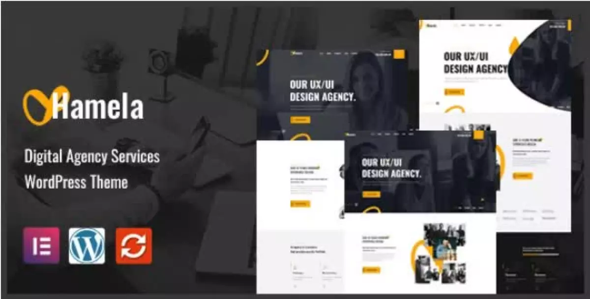 Hamela - Digital Agency Services WordPress Theme 1.2.4