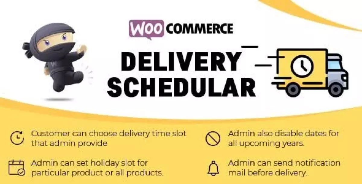 [WISH] WooCommerce Delivery Schedular - Delivery Date &amp; Time