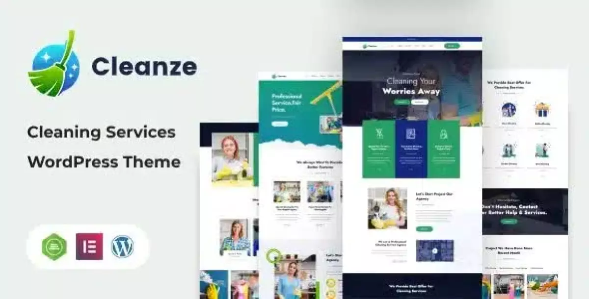 [WISH] Cleanze - Cleaning Service WordPress Theme +