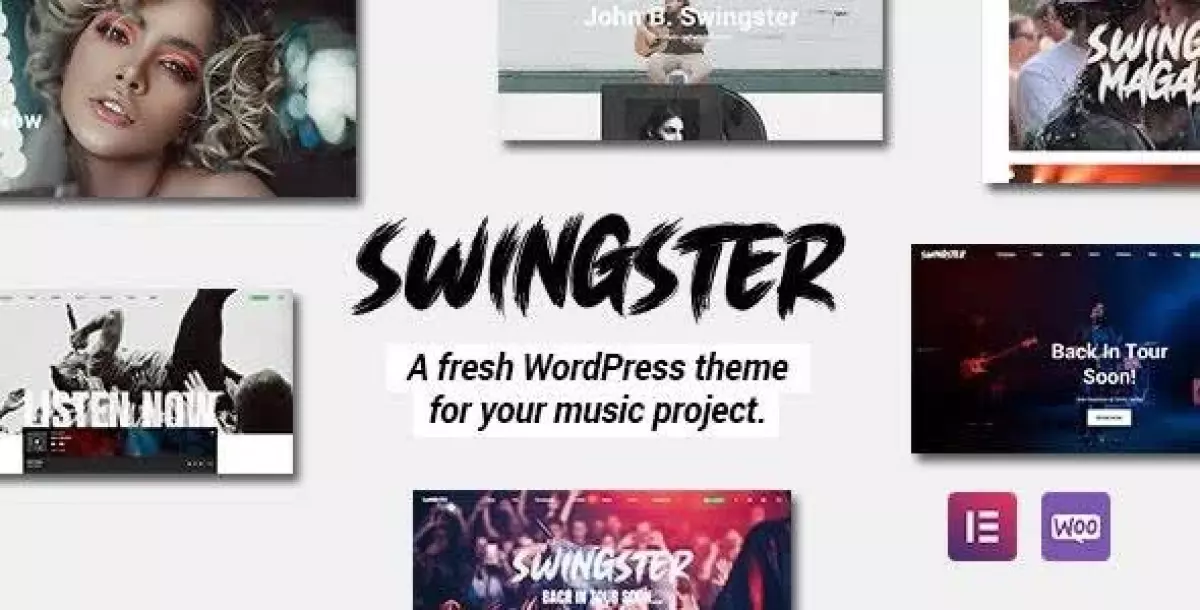 [WISH] Swingster - Elementor Music WordPress