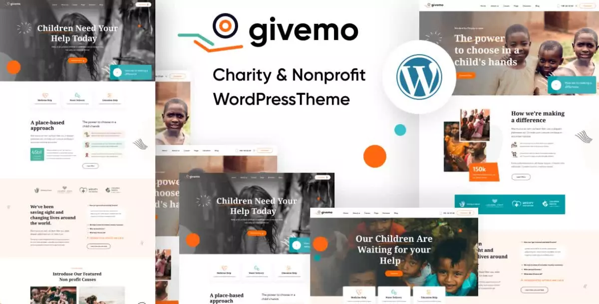 [WISH] Givemo - Charity &amp; Nonprofit WordPress