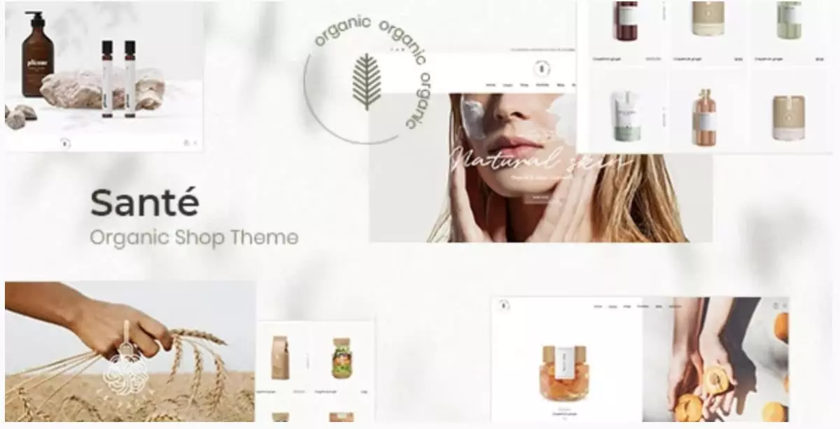 Santé - Organic Shop WordPress Theme