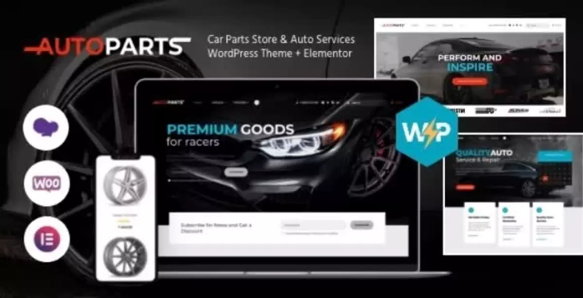 [WISH] Car Parts Store & Auto Services WordPress Theme +