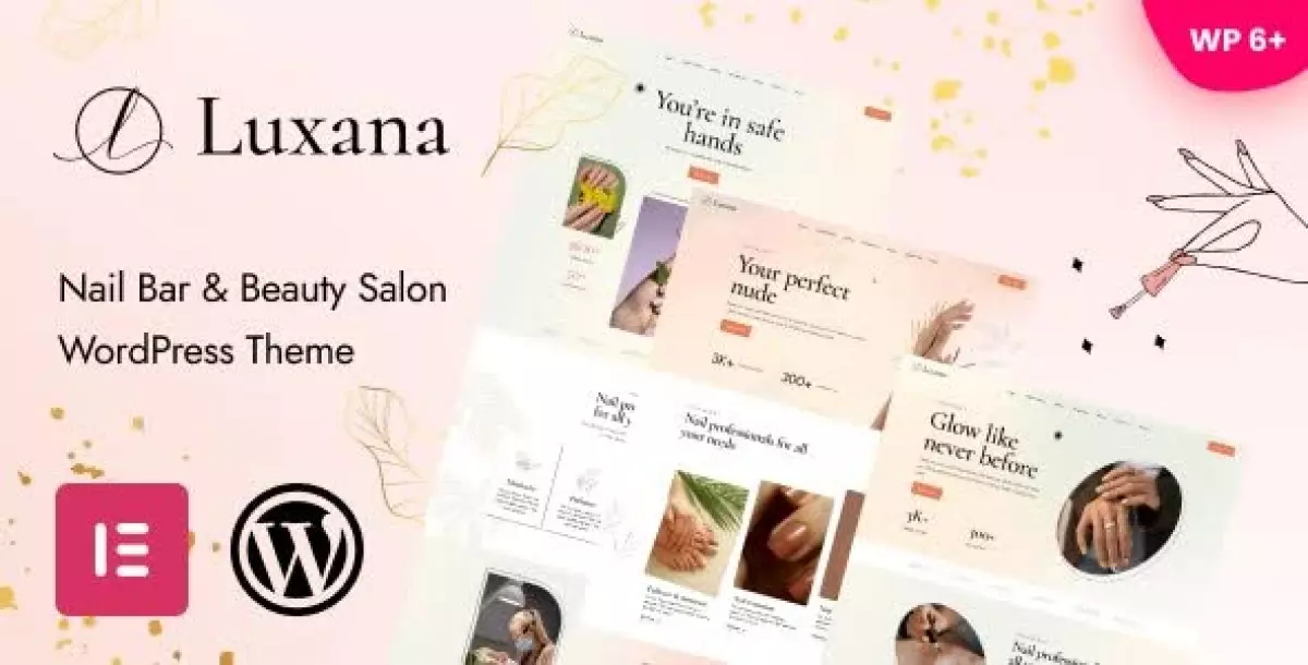 [WISH] Luxana - Nail Bar &amp; Beauty Salon WordPress