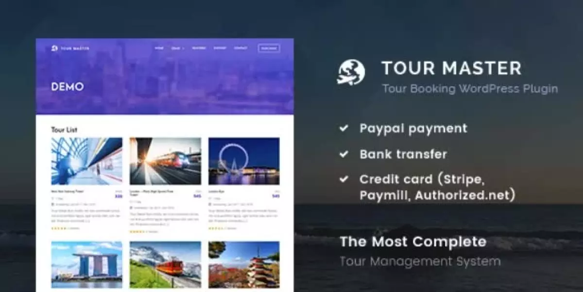 [WISH] Tour Master - Tour Booking, Travel,