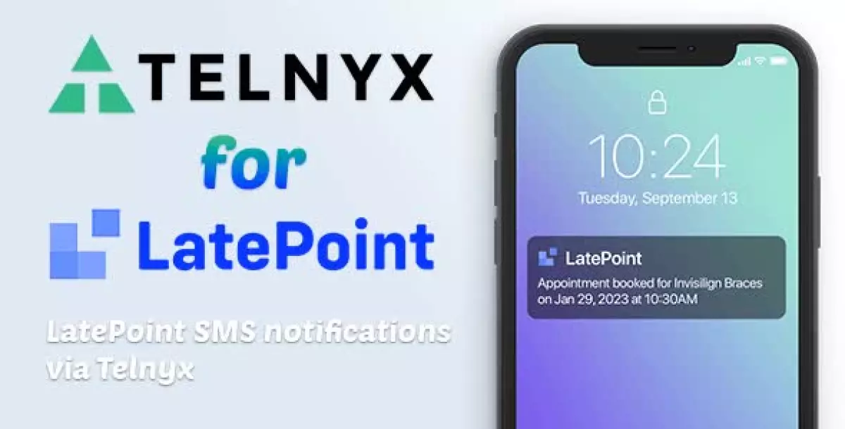 [WISH] Telnyx for LatePoint (SMS