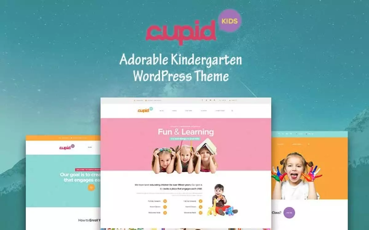 CUPID - Adorable Kindergarten WordPress Theme