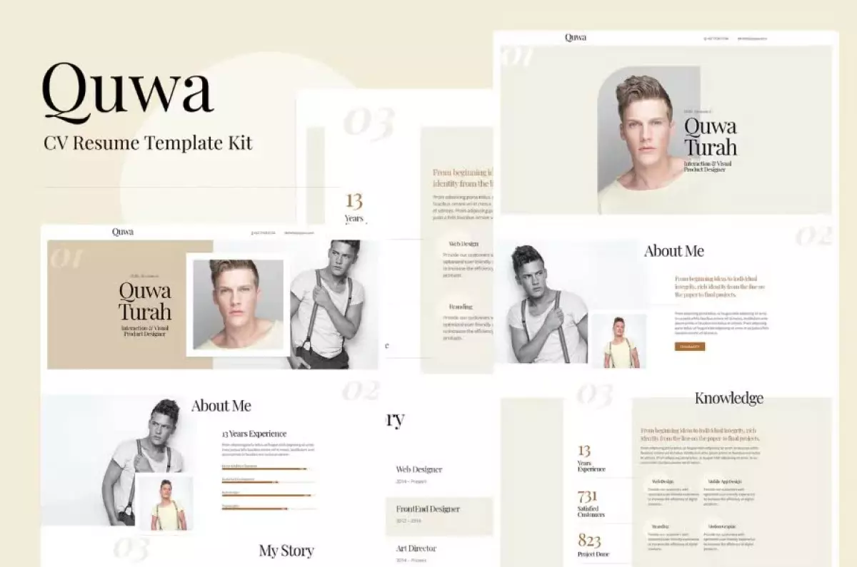 Quwa - CV Resume Template