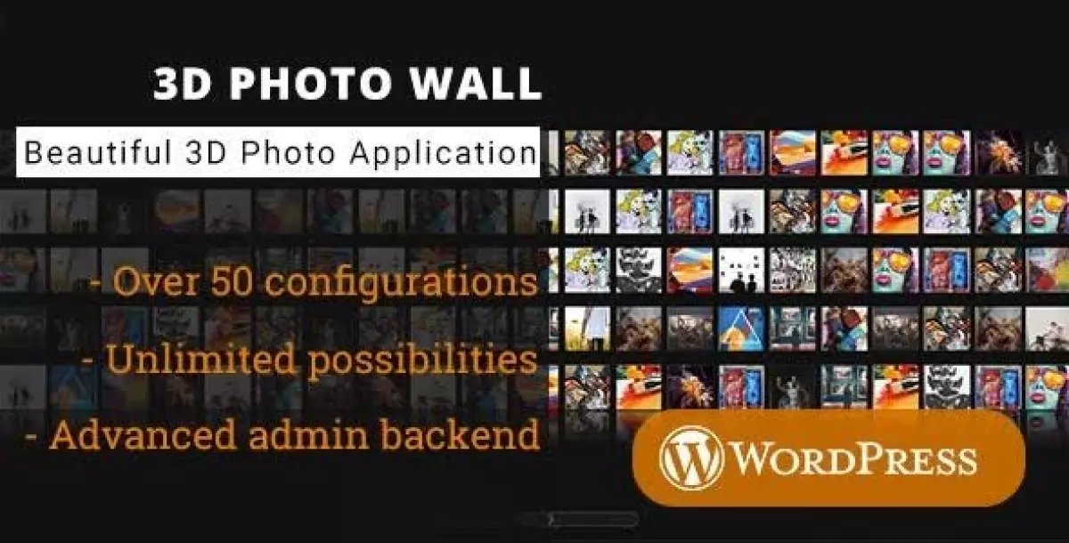 [WISH] 3D Photo Wall - WordPress Media