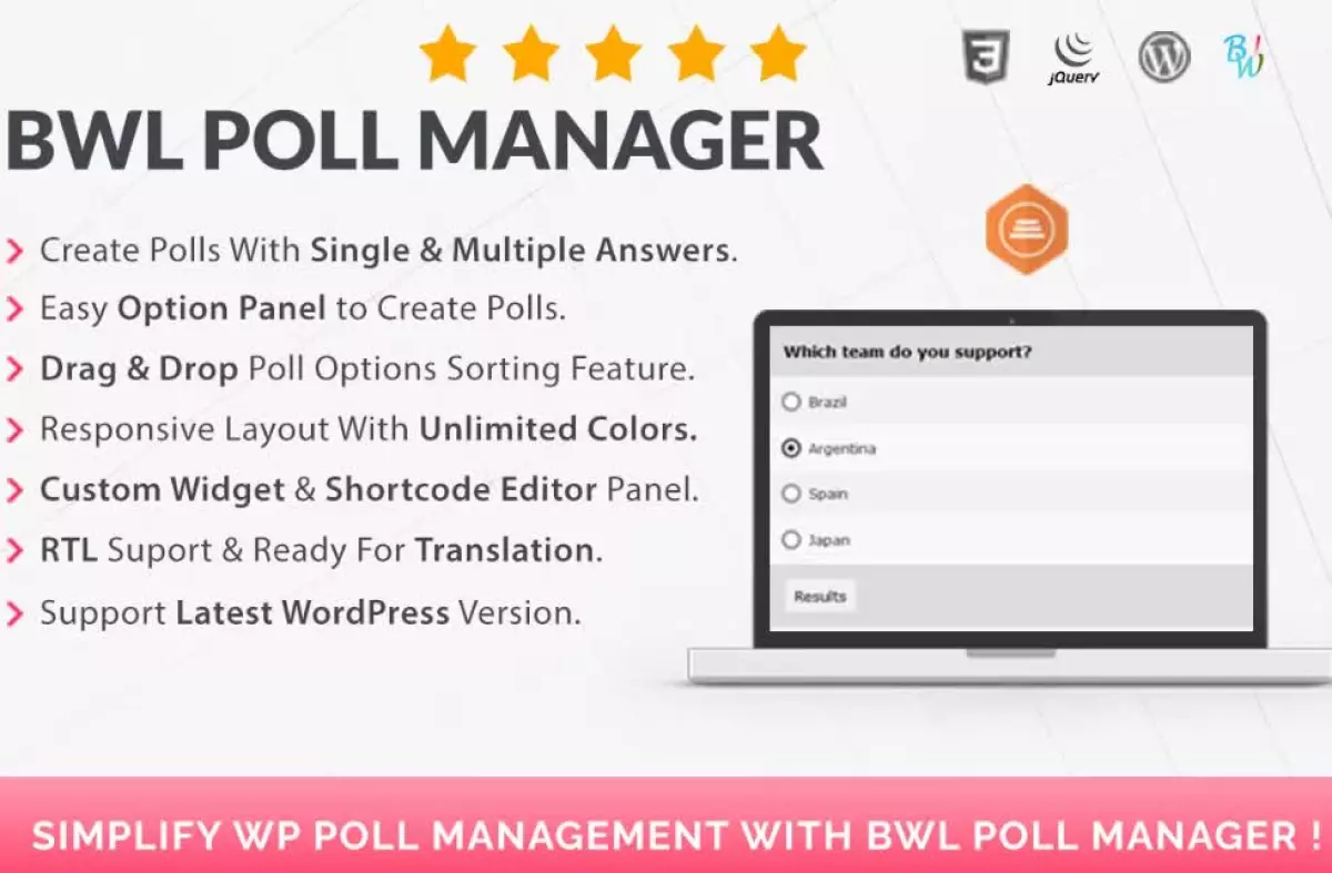 BWL Poll Manager