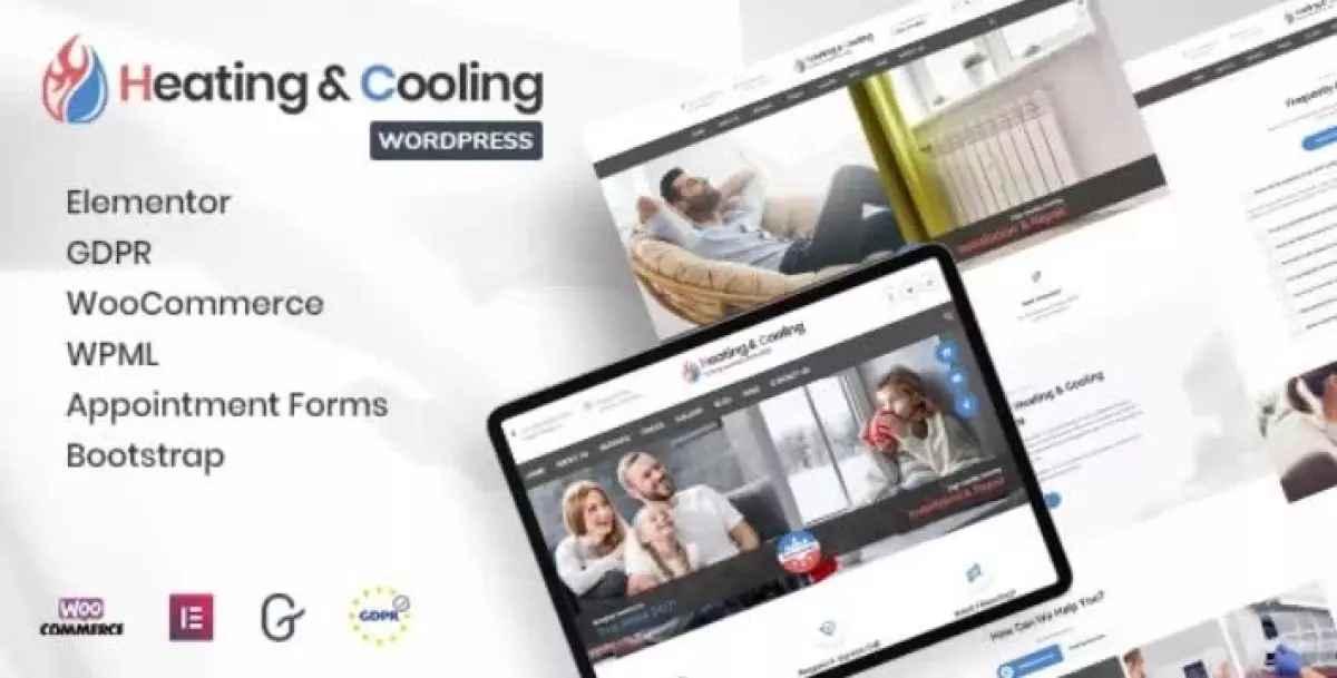 HeaCool - Heating & Air Conditioning WordPress Theme