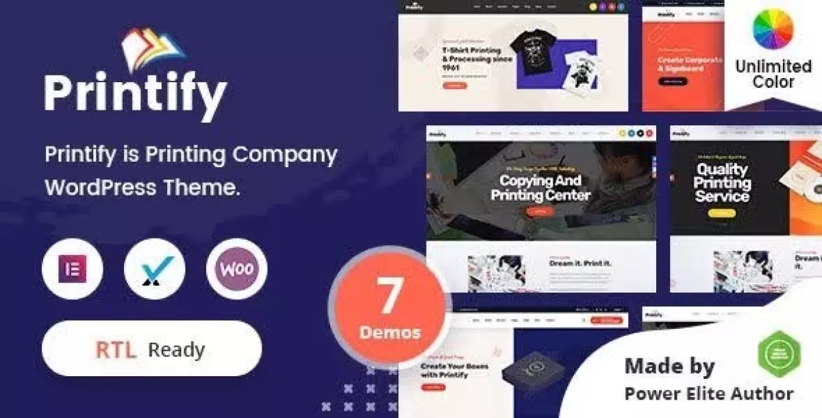 [WISH] Printify - Printing Company WordPress Theme +