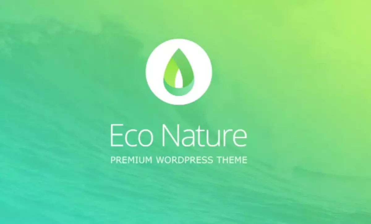 Eco Nature - Environment & Ecology WordPress Theme