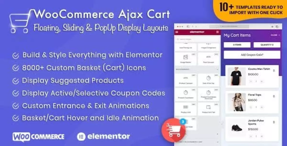 [WISH] Ultimate WooCommerce Mini Ajax Cart - Floating, Sliding, Popup Cart Plugin For