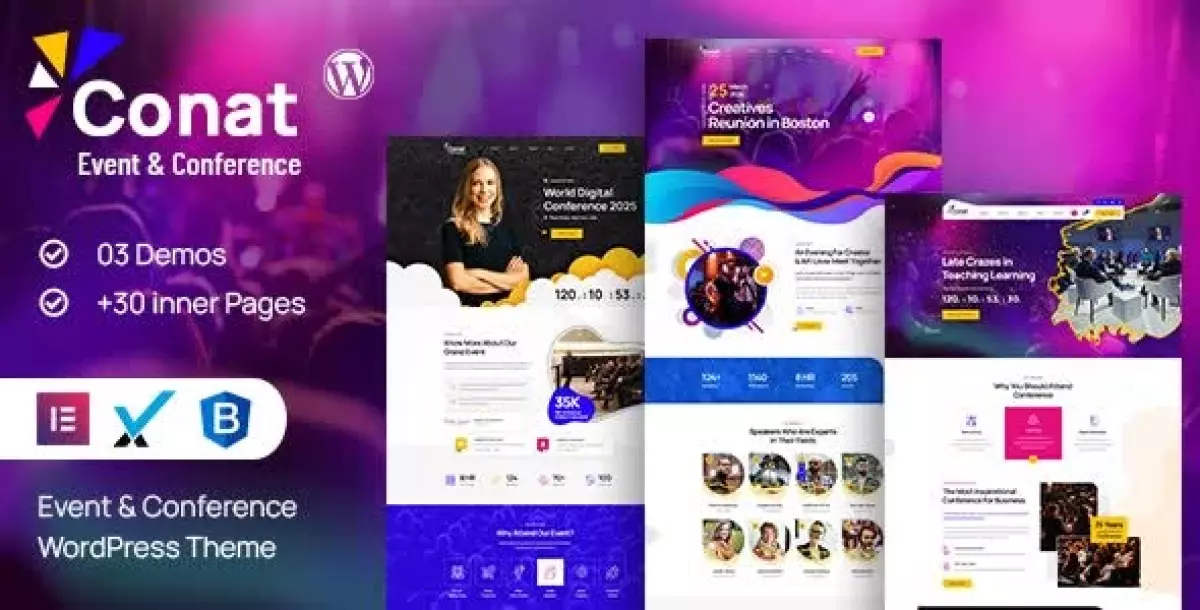 [WISH] Conat | Event &amp; Conference WordPress Theme + RTL