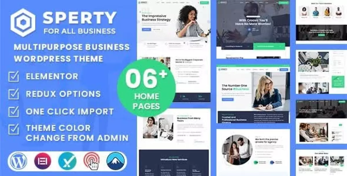 [WISH] Sperty - Multipurpose Business WordPress