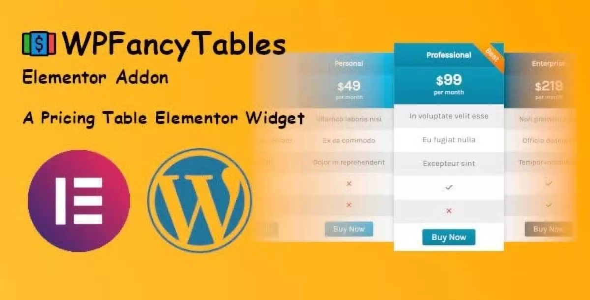 [WISH] WPFancyTables Elementor