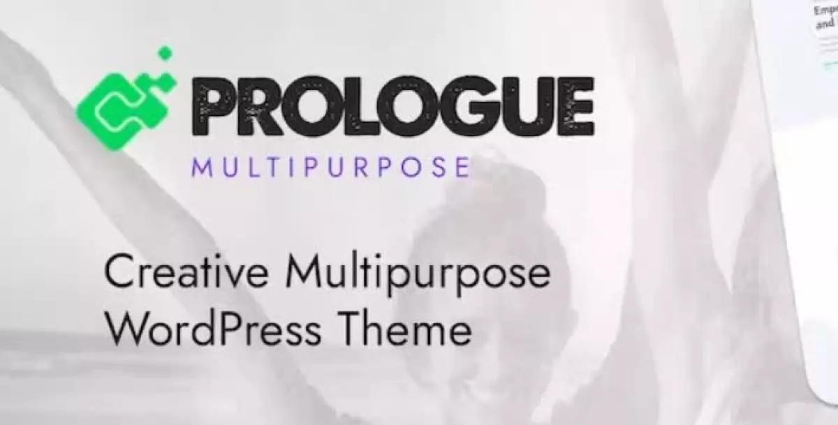 Prologue - Creative Multipurpose WordPress Theme